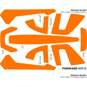 SAFETY STICKERS PROWIP 2.0 HELMET