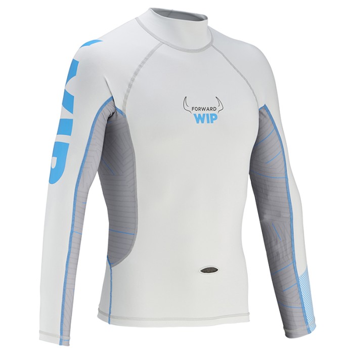 LONG SLEEVE RASHGUARD GREY JR