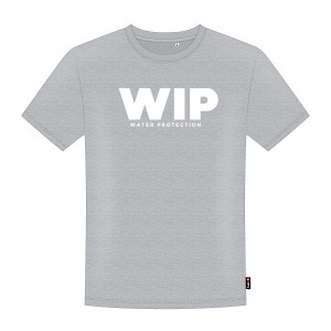 T-SHIRT LOGO WIP GREY